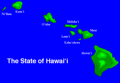 Map of the Islands