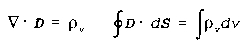 Electric flux comes from charges.